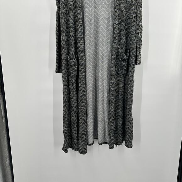 Lularoe Sarah Duster Sweater Womens Medium Green Cardigan Long NWT - Picture 2 of 14